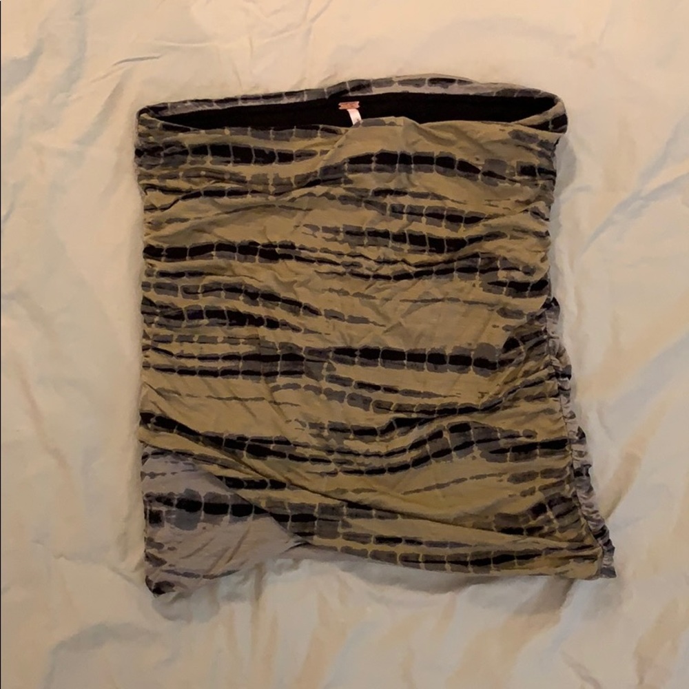 Free People Gathered Miniskirt
